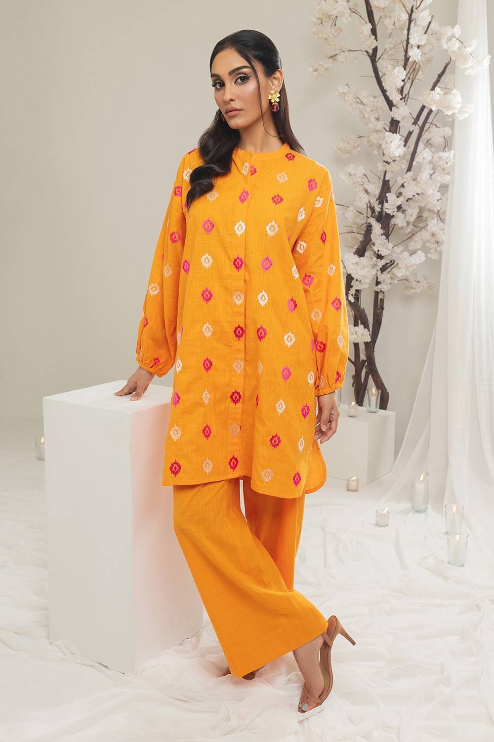 Irish Embroidered Co-Ord Set