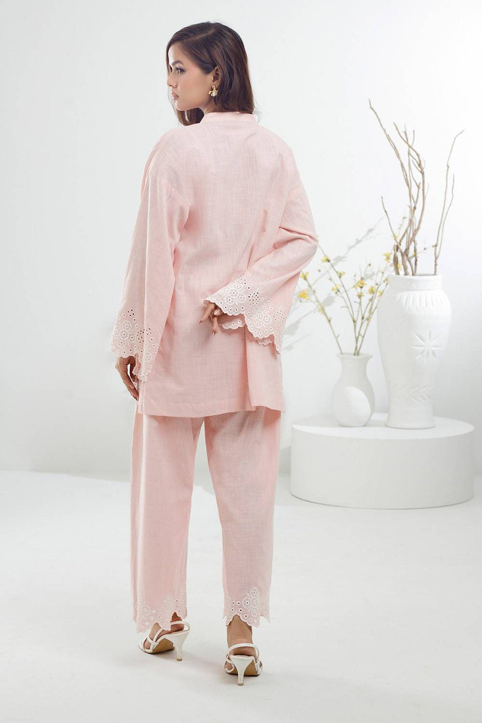 Irish Embroidered Co-Ord Set