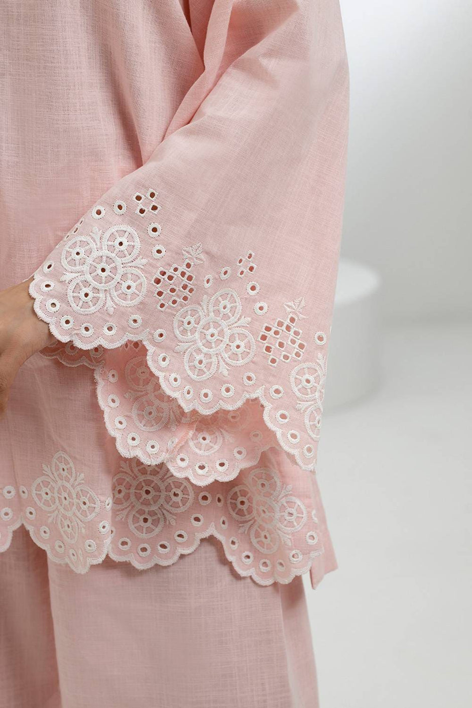 Irish Embroidered Co-Ord Set