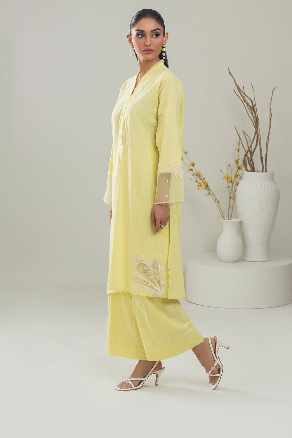 Irish Embroidered Co-Ord Set IPST-44158