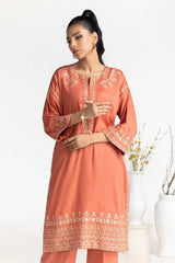 Viscose Embroidered Shirt And Dyed Trouser IPST-44168