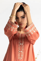 Viscose Embroidered Shirt And Dyed Trouser IPST-44168