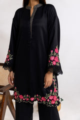 Herringbone Embroidered Shirt And Dyed Trouser IPST-44171