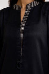 Herringbone Embroidered Shirt And Dyed Trouser IPST-44171