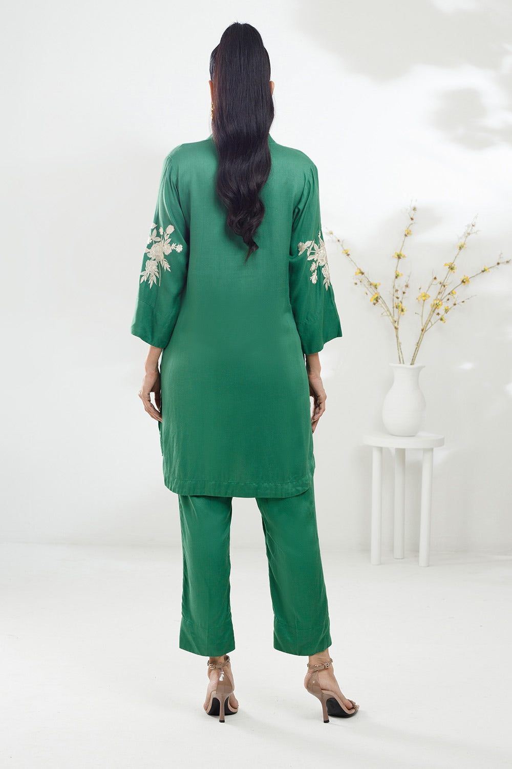 Twill Viscose Embroidered Shirt And Trouser IPST-44191