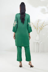 Twill Viscose Embroidered Shirt And Trouser IPST-44191
