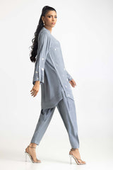 Twill Viscose Embroidered Shirt And Trouser IPST-44192