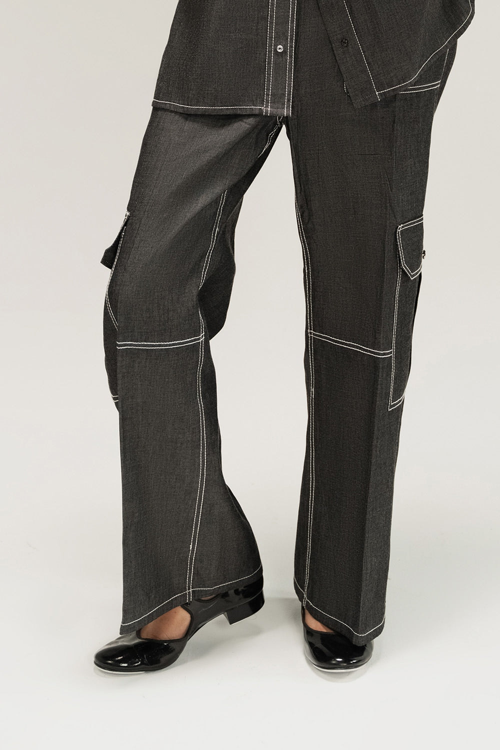 Denim Dyed Pant With Pocket IPST-44198-T