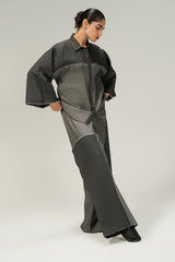 Denim Embellished Button Down Shirt IPST-44200-S