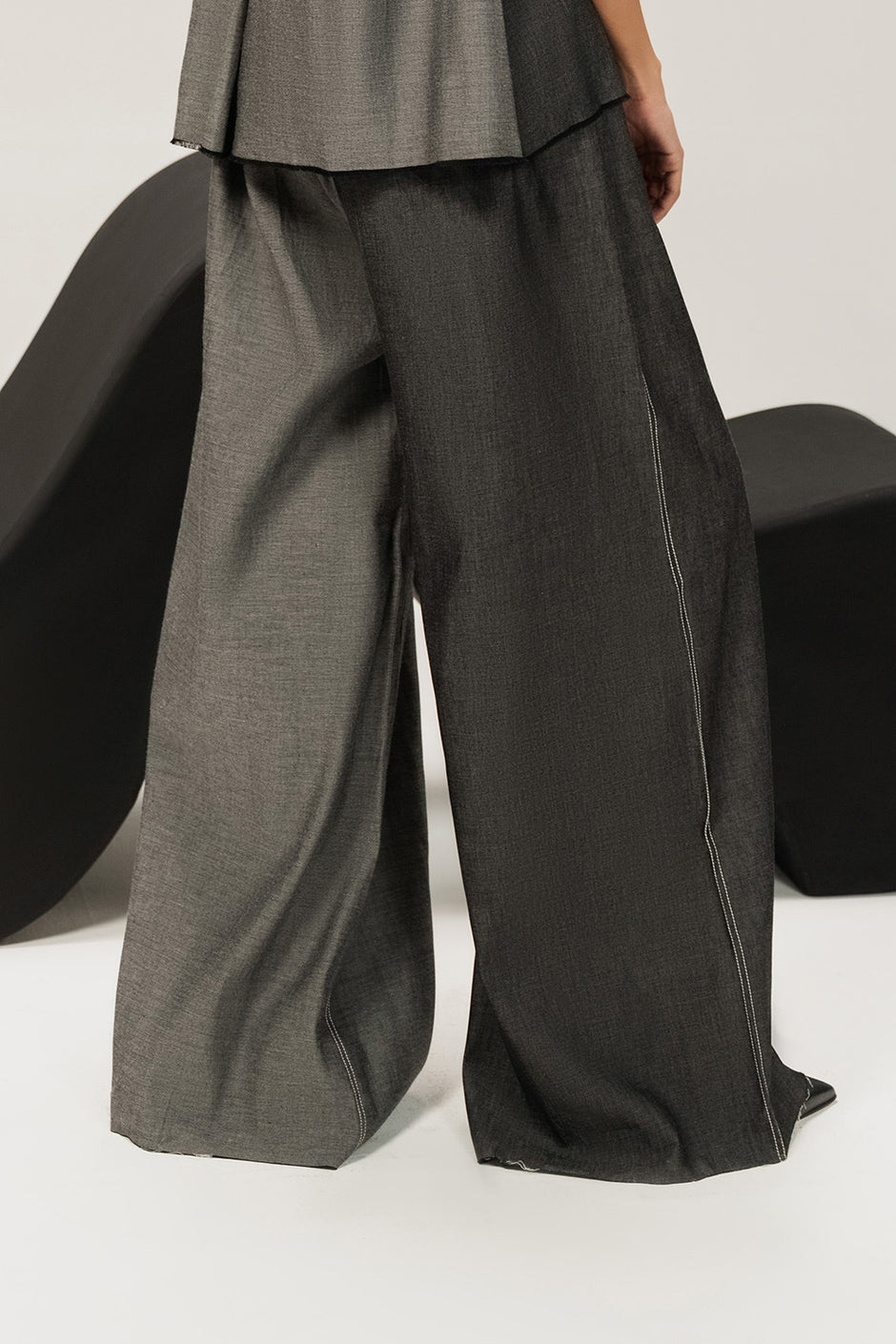 Denim Dyed Pants IPST-44201-T