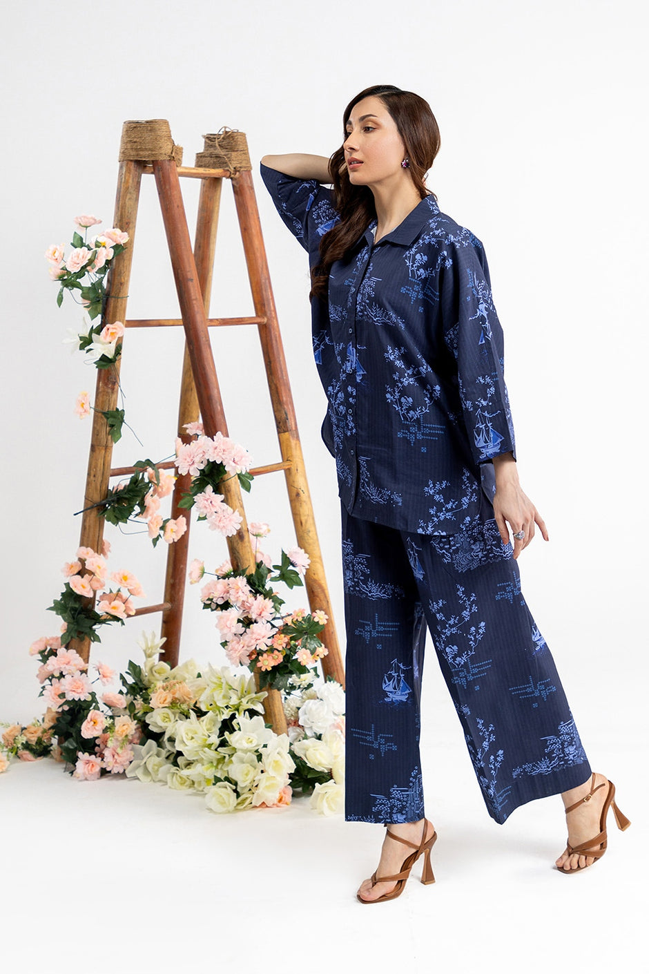 Cotton Viscose Printed Co-Ord Set