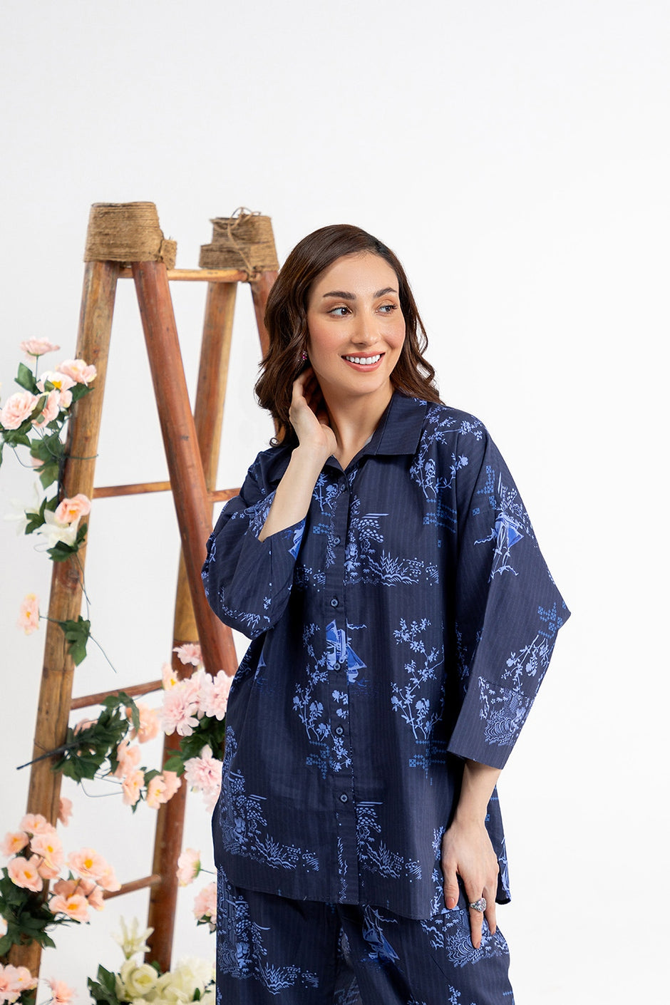 Cotton Viscose Printed Co-Ord Set