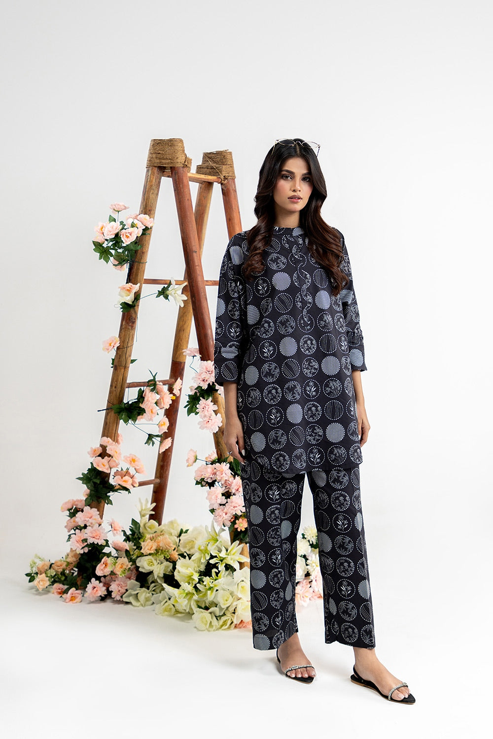 Cotton Viscose Printed Shirt And Trouser IPST-44204