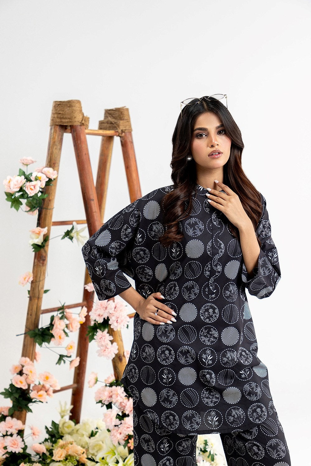 Cotton Viscose Printed Shirt And Trouser IPST-44204
