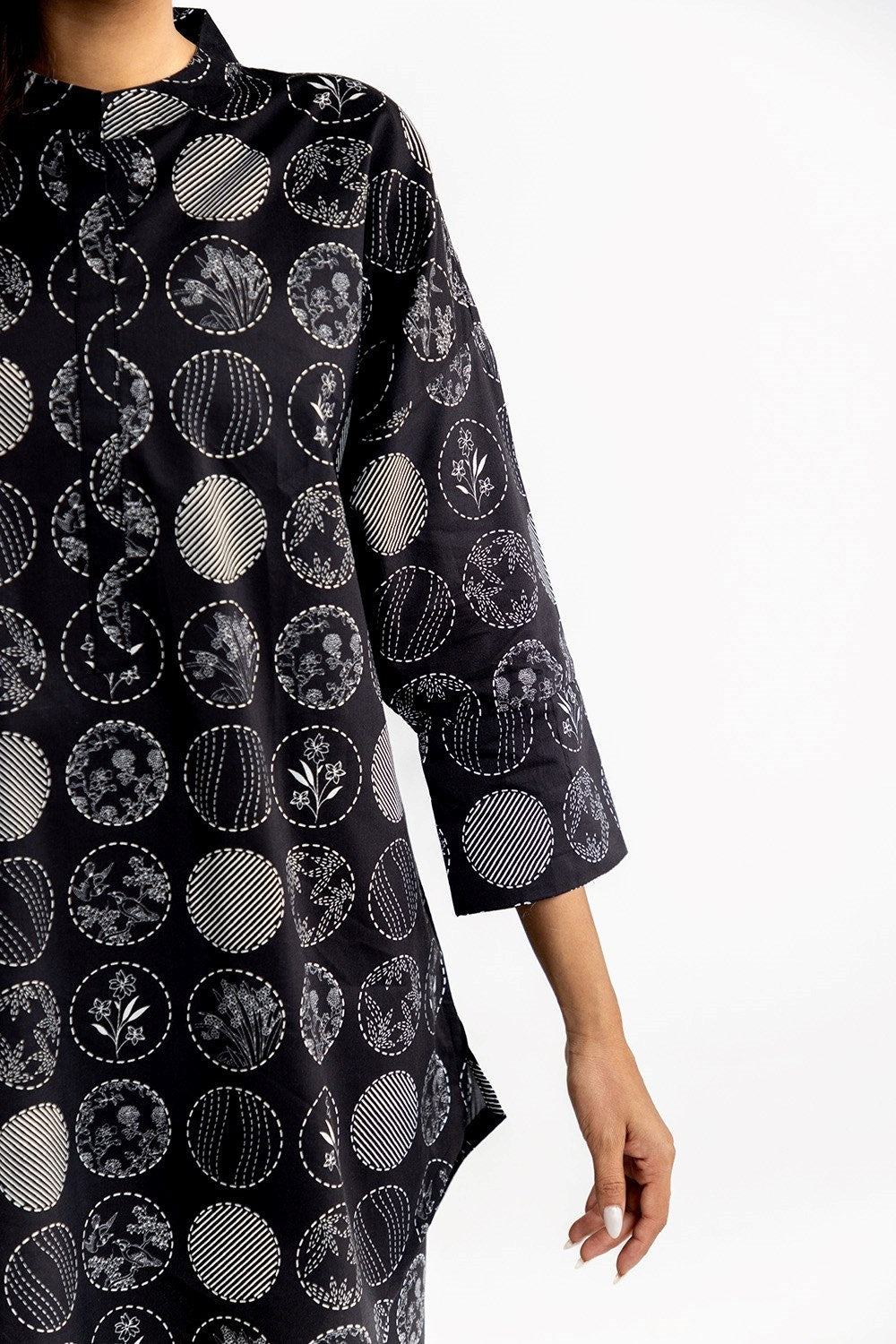 Cotton Viscose Printed Shirt And Trouser IPST-44204