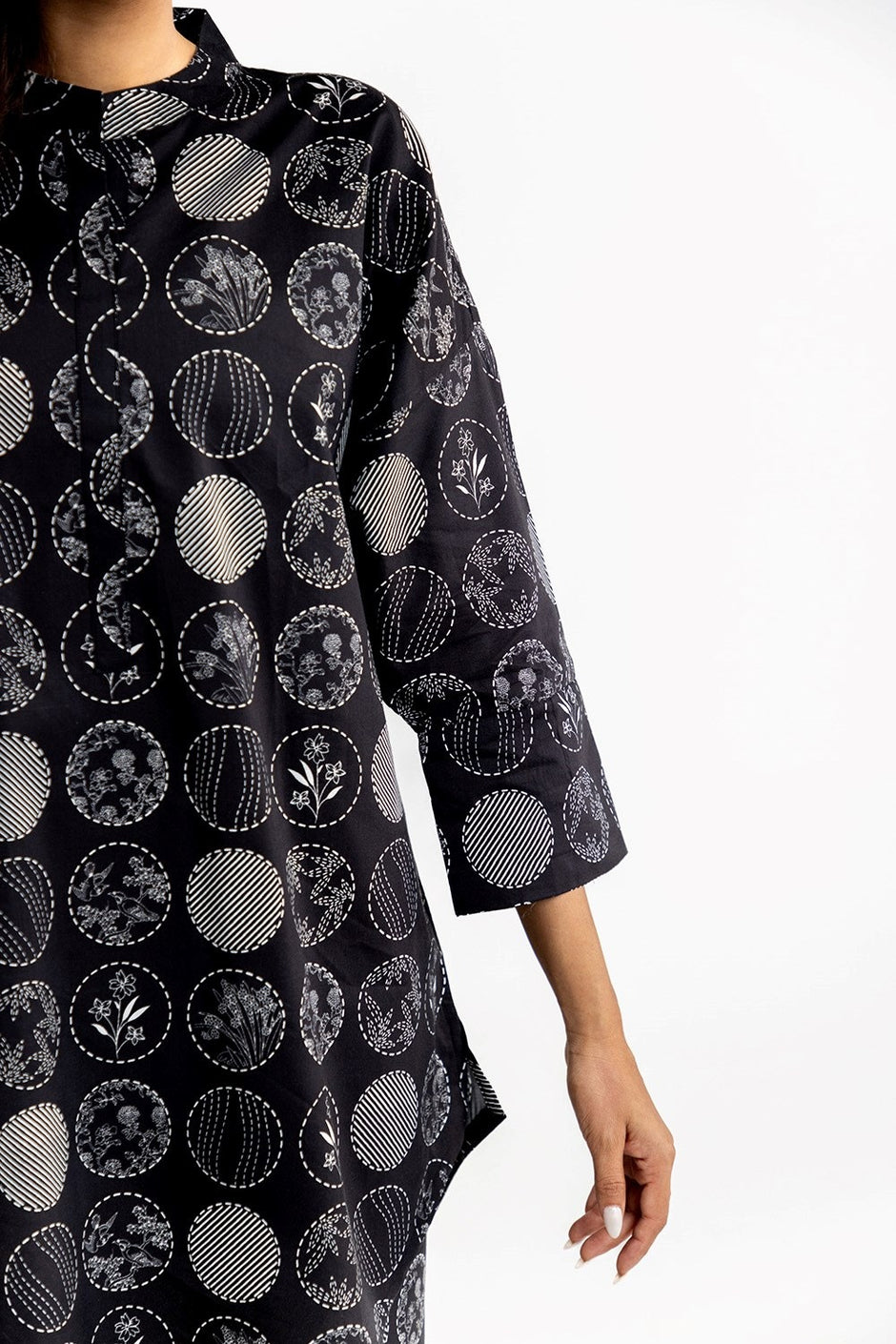 Cotton Viscose Printed Shirt And Trouser