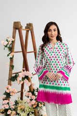 Cross Slub Printed Shirt And Trouser IPST-44207
