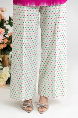 Cross Slub Printed Shirt And Trouser IPST-44207
