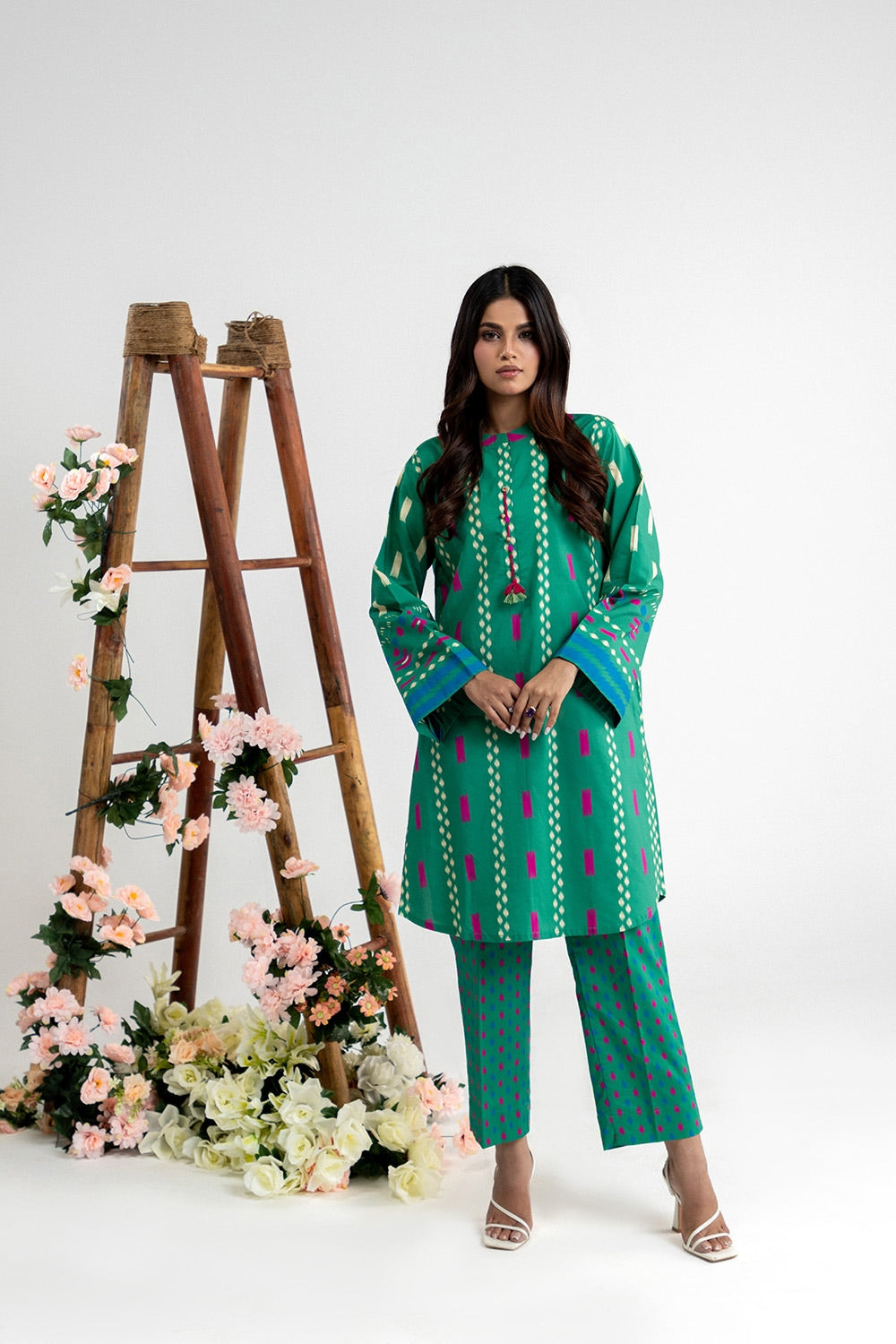 Cotton Viscose Printed Shirt And Trouser IPST-44208
