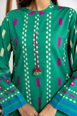 Cotton Viscose Printed Shirt And Trouser IPST-44208