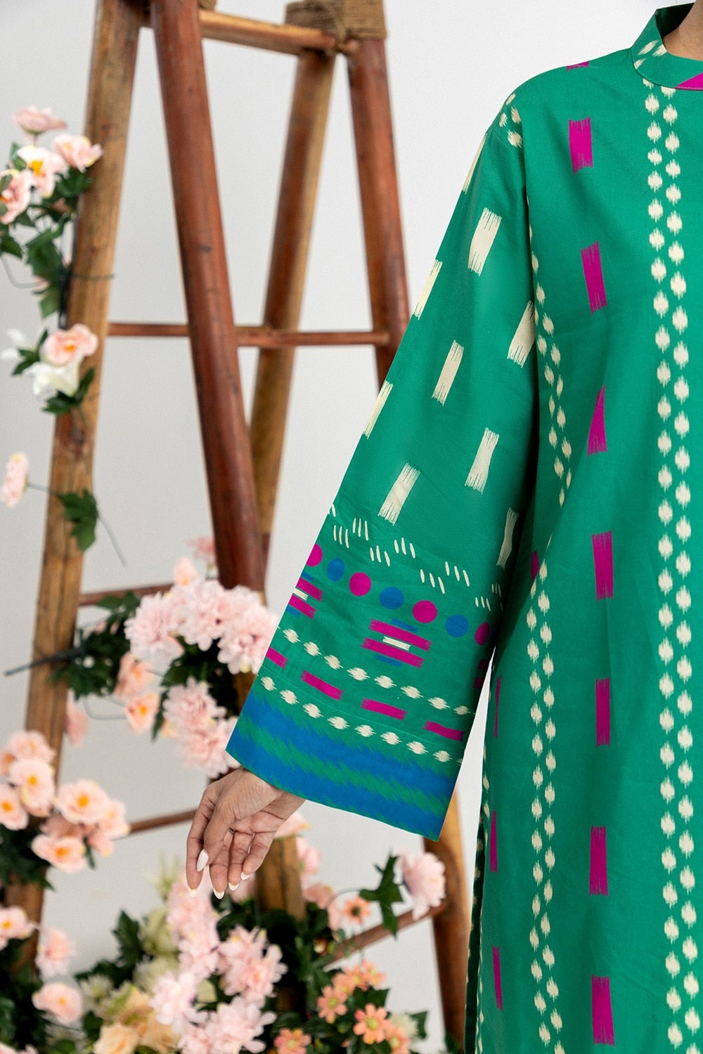 Cotton Viscose Printed Shirt And Trouser IPST-44208