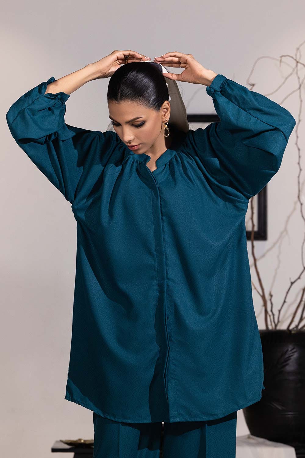 Dobby Dyed Co-Ord Set IPST-44210