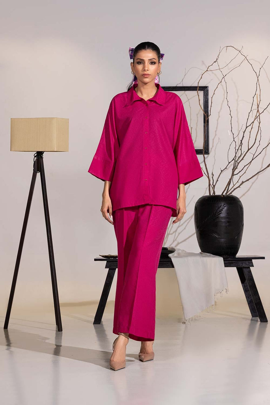 Dobby Dyed Co-Ord Set