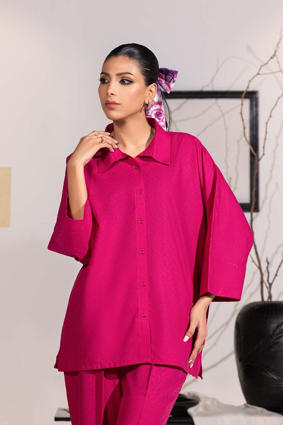 Dobby Dyed Co-Ord Set