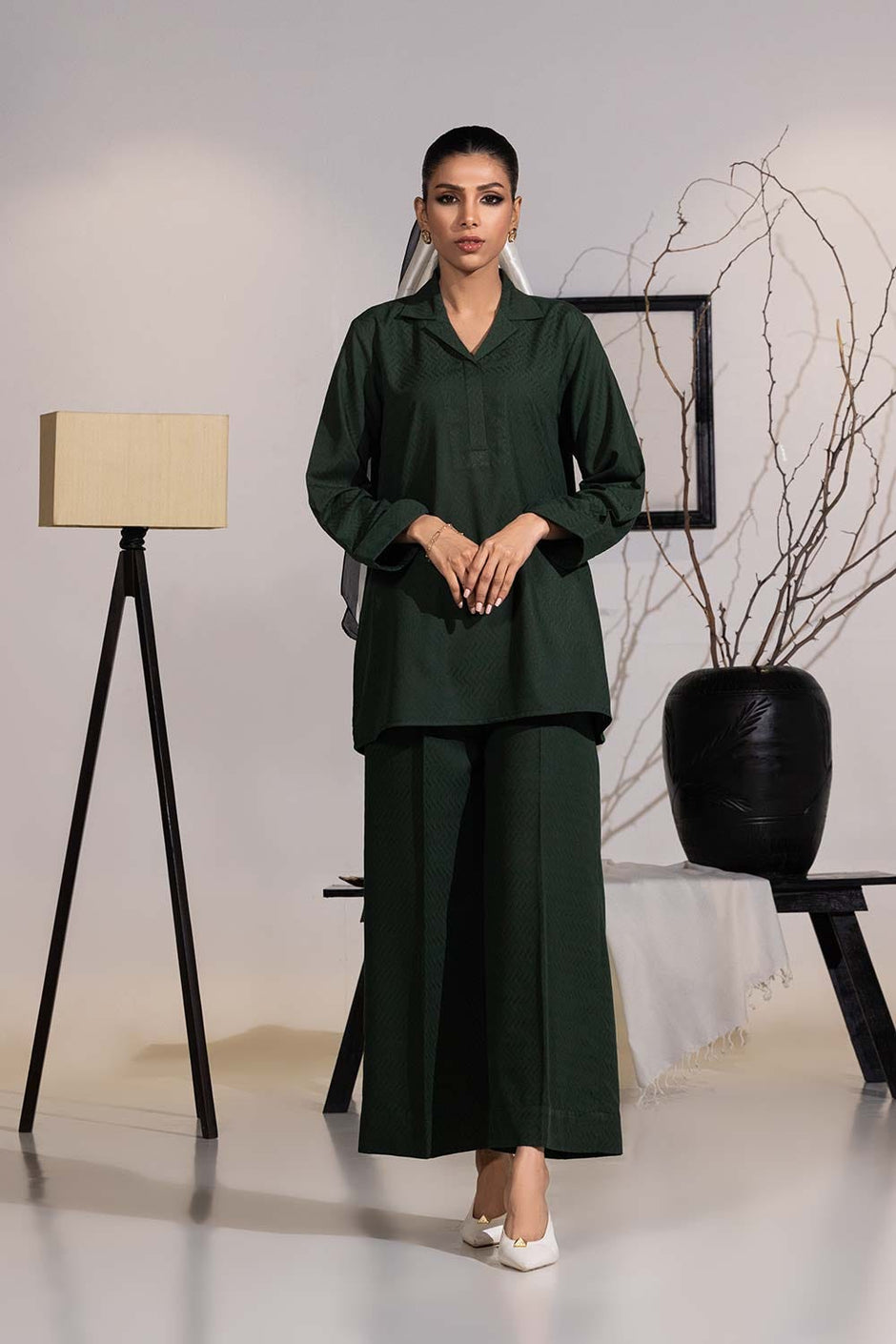 Dobby Dyed Co-Ord Set
