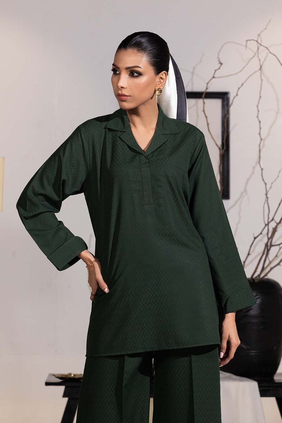 Dobby Dyed Co-Ord Set