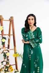 Cross Slub Block Printed Shirt And Trouser IPST-44216