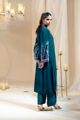 Velvet Embroidered Shirt And Dyed Trouser IPST-44220