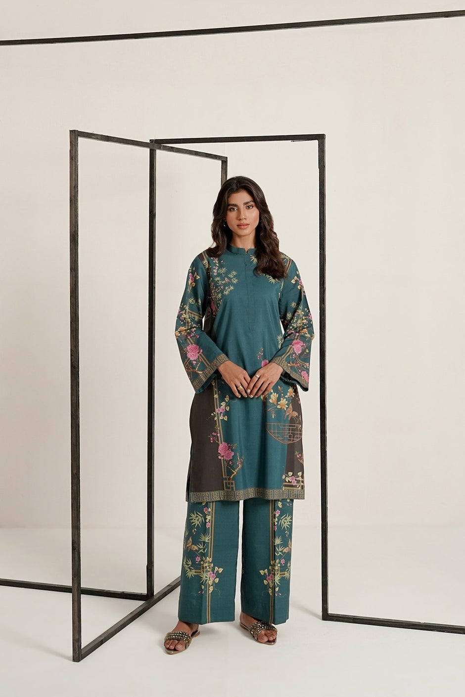 Cotton Viscose Printed Co-Ord Set
