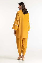 Two-Tone Herringbone Embroidered Shirt And Trouser IPST-44224