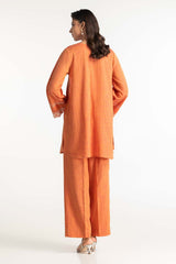 Two-Tone Herringbone Embroidered Shirt And Trouser IPST-44225