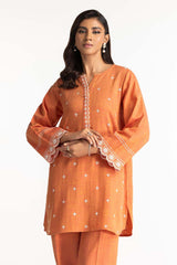 Two-Tone Herringbone Embroidered Shirt And Trouser IPST-44225
