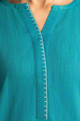 Two-Tone Herringbone Embroidered Shirt And Shalwar IPST-44227
