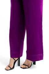 Peach Wool Dyed Co-Ord Set IPST-44236