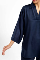 Peach Wool Dyed Co-Ord Set IPST-44237