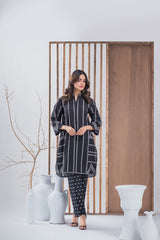 Khaddar Printed Shirt And Printed Trouser IPST-44244