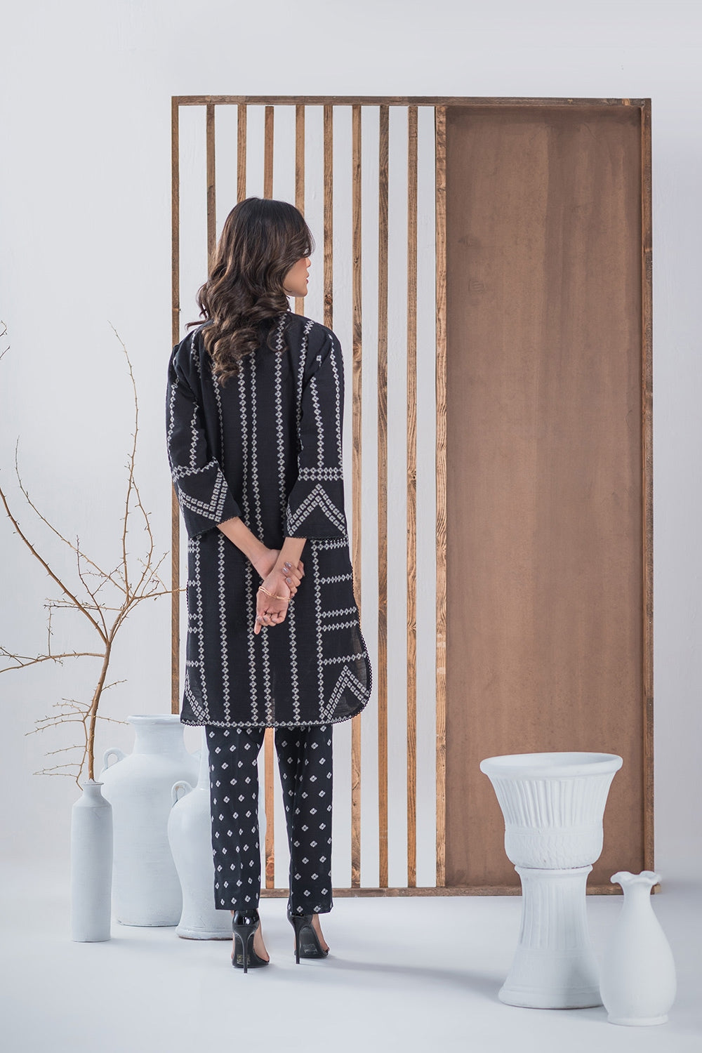 Khaddar Printed Shirt And Printed Trouser IPST-44244