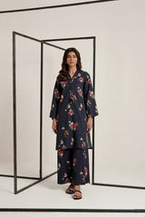 Corduroy Printed Co-Ord Set IPST-44245