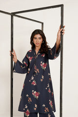 Corduroy Printed Co-Ord Set IPST-44245