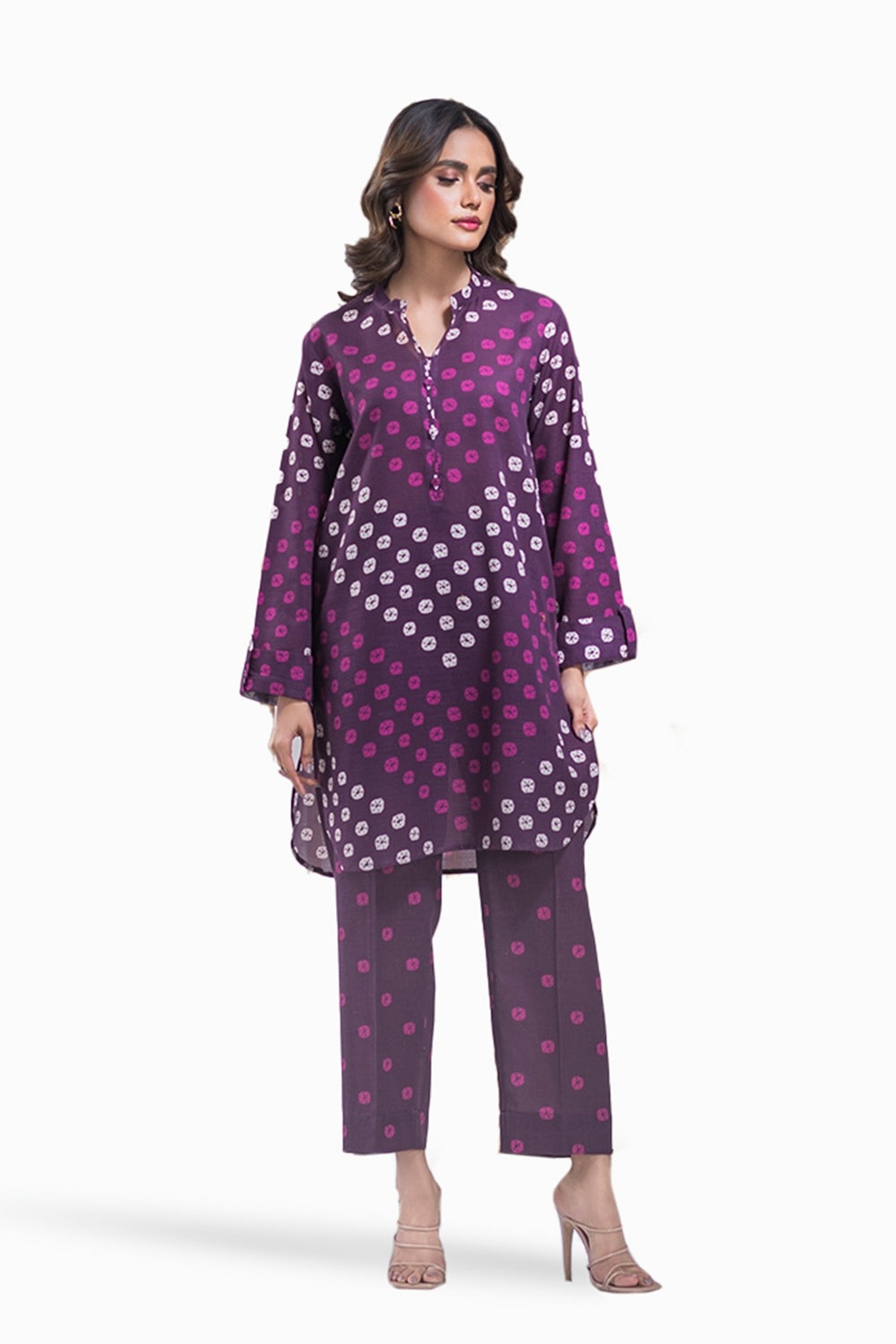 Khaddar Printed Co-Ord Set IPST-44251