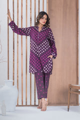 Khaddar Printed Co-Ord Set IPST-44251