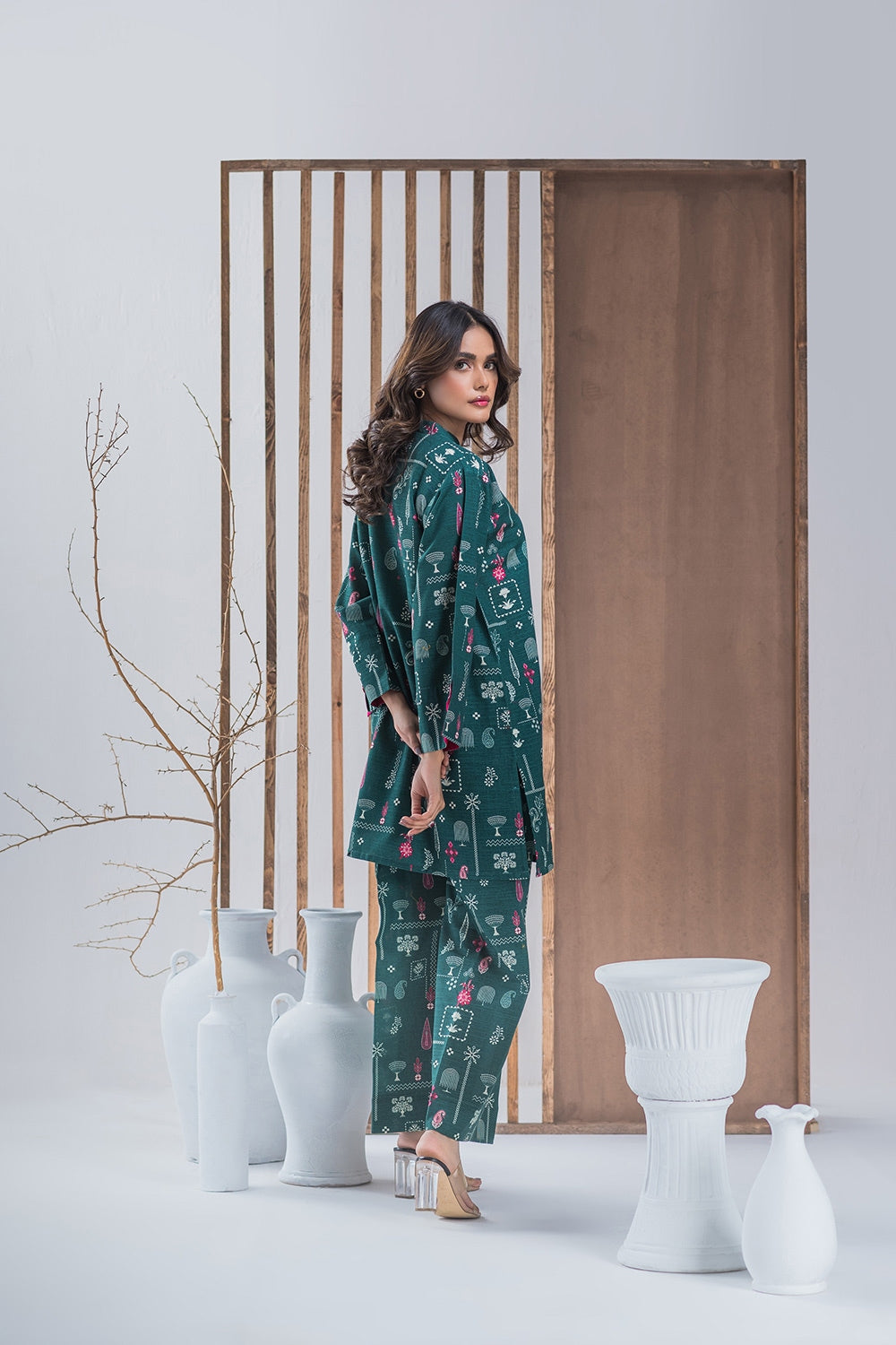 Khaddar Printed Co-Ord Set