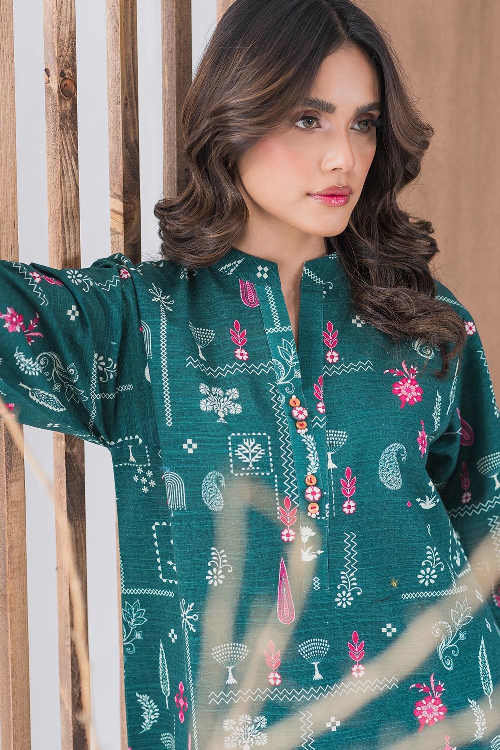 Khaddar Printed Co-Ord Set