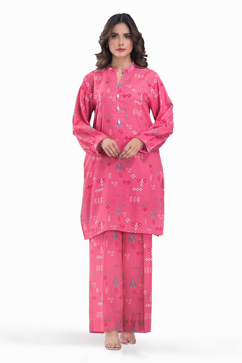 Khaddar Printed Co-Ord Set