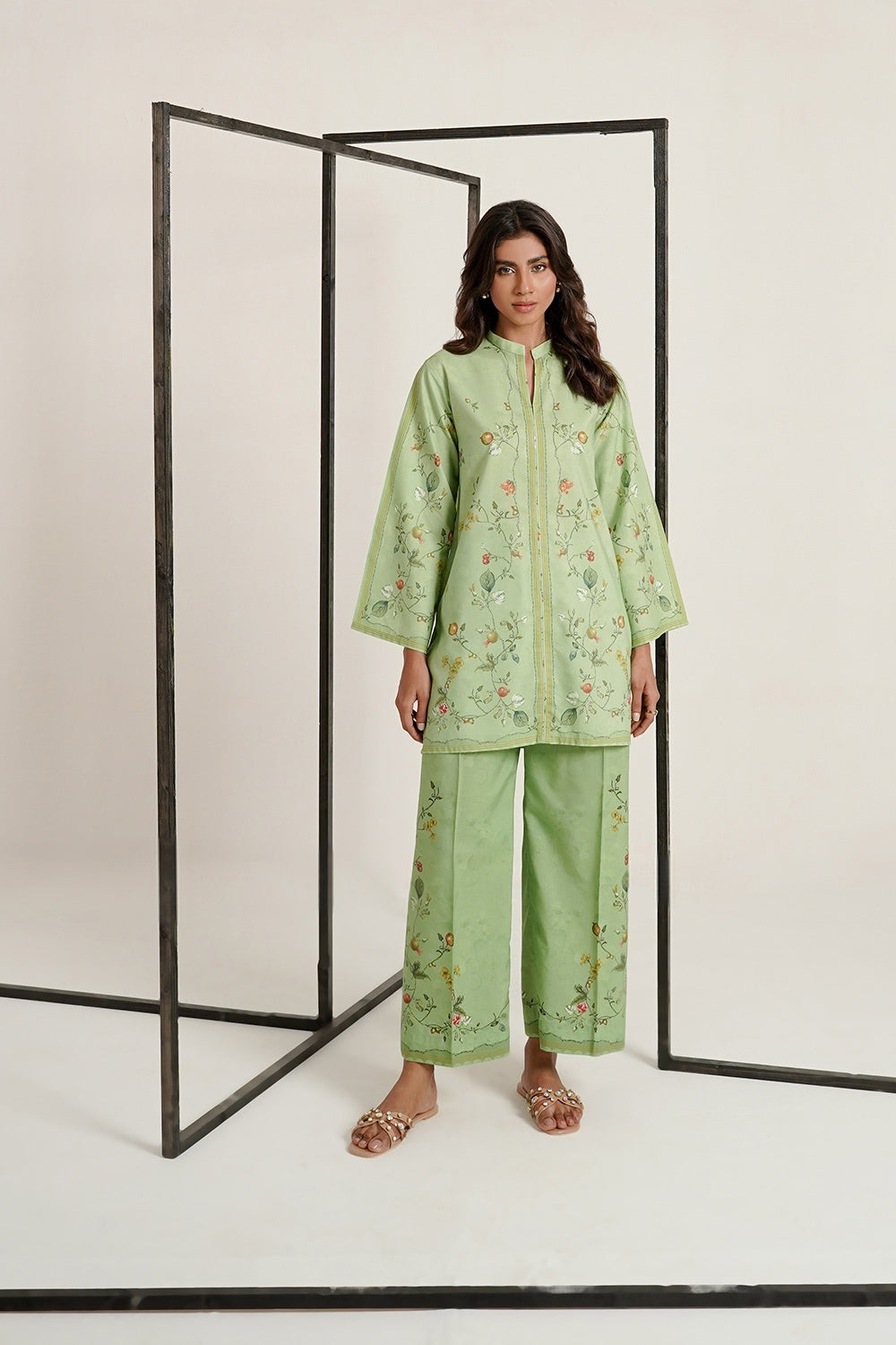 Cotton Viscose Printed Co-Ord Set
