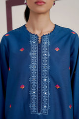 Corduroy Embroidered Shirt And Embroidered Salwar IPST-44261